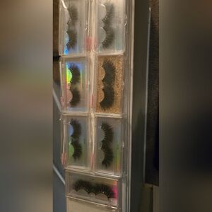 25MM False Eyelashes Set in Black